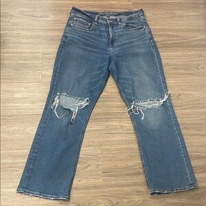 American Eagle Outfitters Women's Flare Jeans in Blue